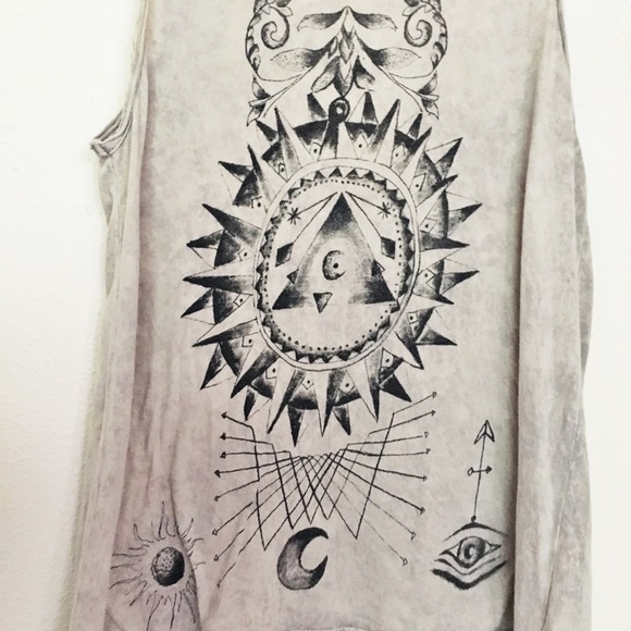 PROJECT SOCIAL T Mandala Tank Top 5/$25 - Picture 3 of 5